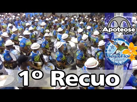 Beija Flor 2015 - Bateria (1º recuo) - Ensaio técnico