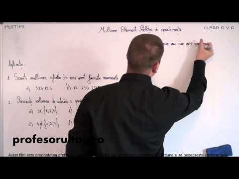 element apartine unei multimi exemple - profesorultau.ro