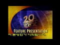 20th Century Fox Home Entertainment Korean Feature Presentation Bumper 2000