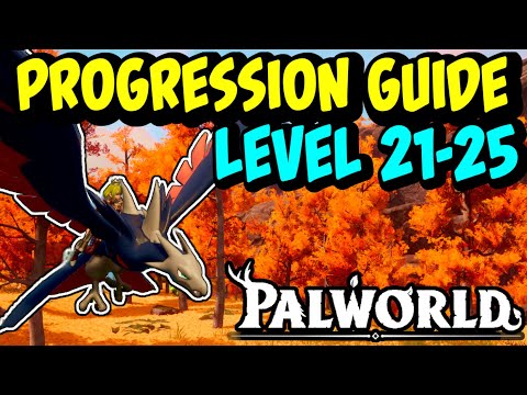 Palworld Levels 21-25 - Breeding Overpowered Pals (2025 Beginner Progression Guide)