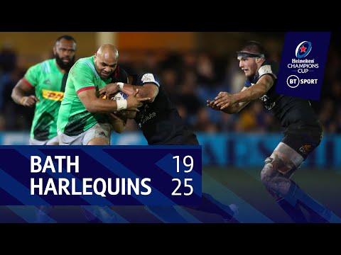 Bath v Harlequins (19-25) | Heineken Champions Cup Highlights