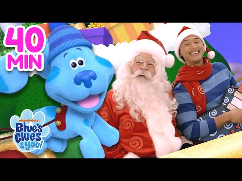 Blue & Josh Help Santa Claus! 🎅 w/ Steve & Tickety Tock VLOG Ep. 64 | Blue's Clues & You!