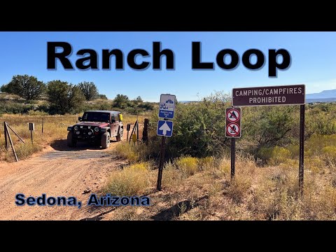 Ranch Loop Trail Sedona, Arizona; an easy ride through the countryside!