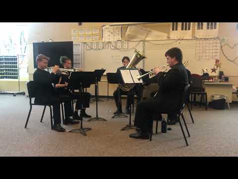 White Rose Elegy, Performed by the Sherwood High School Brass Quintet