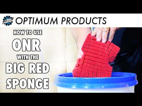 How Optimum No Rinse and The Big Red Sponge Work