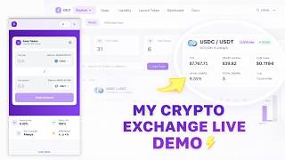 My Crypto Exchange Live Demo 🔥 | Build & Launch Your Own DeFi Exchange (Full Walkthrough 2026)