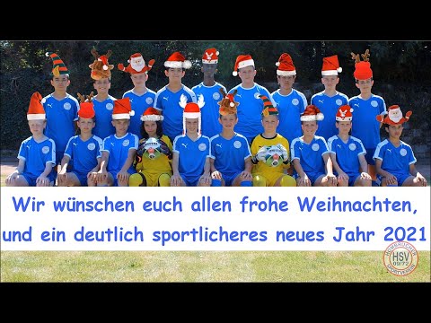 Weihnachtsgrüße der U13 aus dem Lockdown