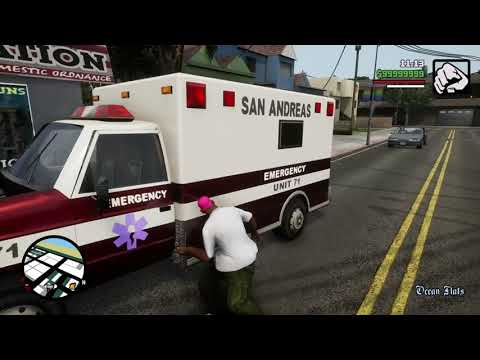 Grand Theft Auto San Andreas Definitive Edition pt. 9 (1080p60fps)