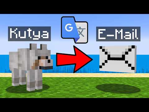 10,000x Google Fordítóztam Minecraft Mobokat