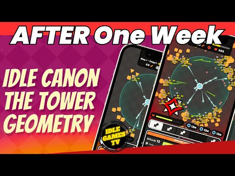 Idle Cannon: Geometry Tower TD Game Review - Tips And Tricks For Beginners - YouTube