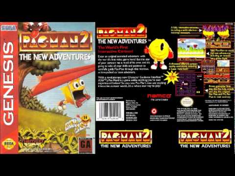 Pac-Man 2: The New Adventures - Pause Toon (Sega Genesis Version)