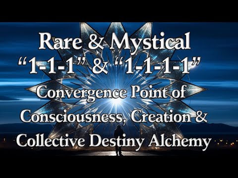 Rare 1-1-1 & 1-1-1-1 Weekend | Divine Consciousness Creations & Ascension