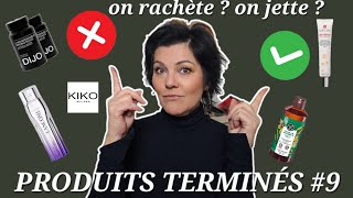 Produits terminés #9 (Trop de déceptions ??? ) Qu'est ce que je rachète ? #produitsfinis