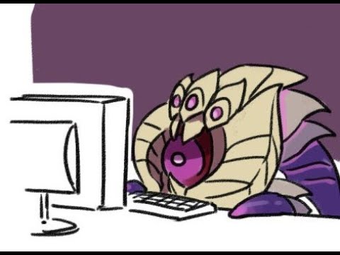 VEL'KOZ AND JHIN DESTROYING BOT LANE