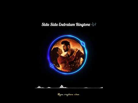 Sidu Sidu Endralum Ringtone 🎶❤️    #bgm #ringtone #viral #shorts #love #trending