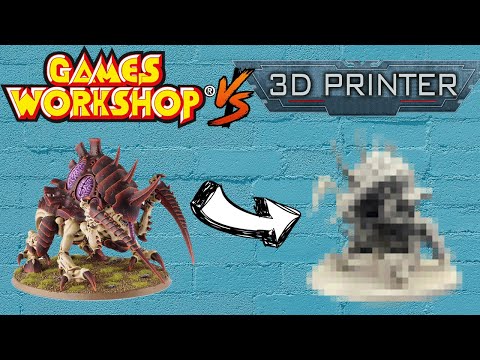 Maleceptor Warhammer 40k 3D Printed Model Spotlight