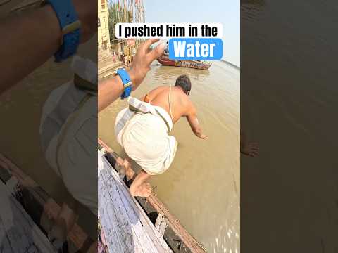 Most funny 😂 video in varanasi ghat #funny #funnyshorts #ganga #varanasi #ghat #youtubeshorts