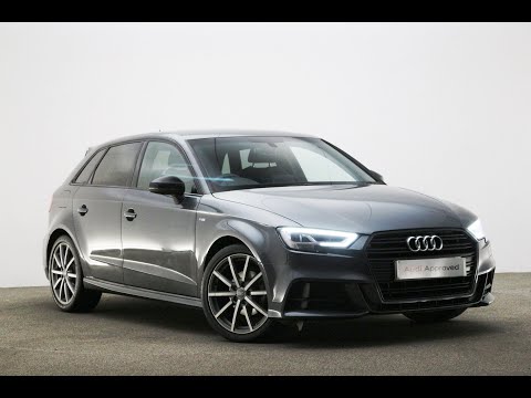 GK18DFN AUDI A3 TFSI S LINE BLACK EDITION GREY 2018, Reading Audi