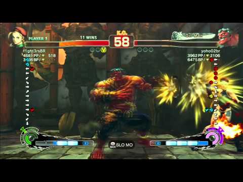 Breno Fighters(Cammy) VS yoho02br(Hakan) SSF4 AE 2012 Live