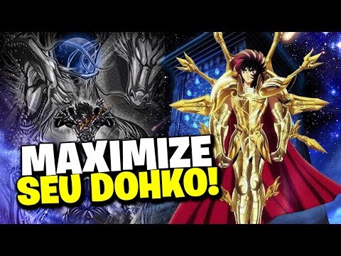 MAXIMIZANDO DOHKO , VALE A PENA? COLOQUEI LVL MAXIMO - Saint Seiya : Awakening