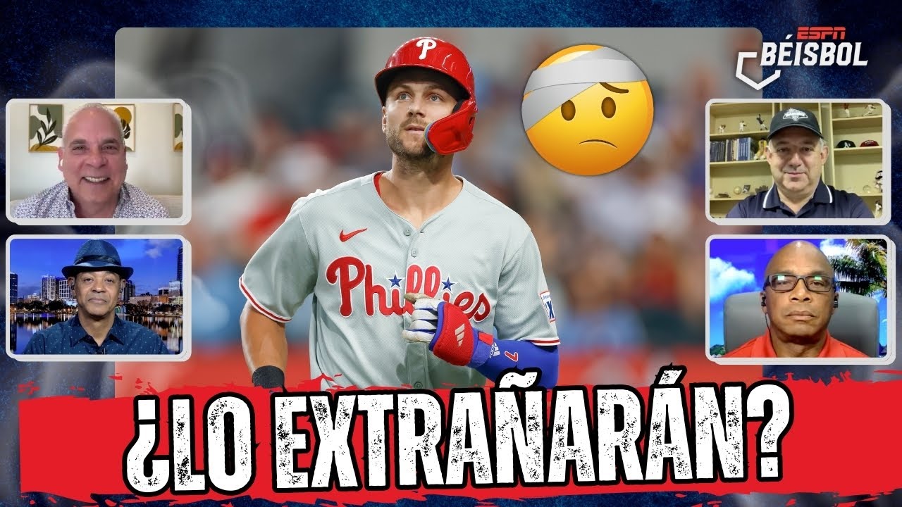 LOS PHILLIES ESTARÁN BIEN sin TREA TURNER, mientras VUELVA para la POSTEMPORADA | ESPN BEISBOL