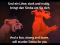 The Lion King 2 - My Lullaby (German Sub & Trans ...