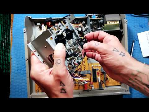 Tascam 464 | 3 | remove transport & change capstan belt