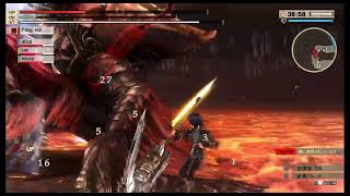 ゴッドイーターをする成人男性【GOD　EATER2　RAGE BURST】