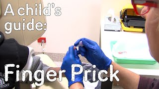 A child&#39;s guide to hospital: Blood Test - Finger Prick