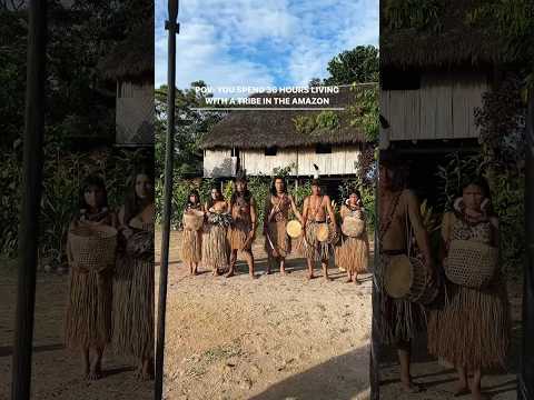 Living with a tribe in the AMAZON Jungle! 🇪🇨🤯
