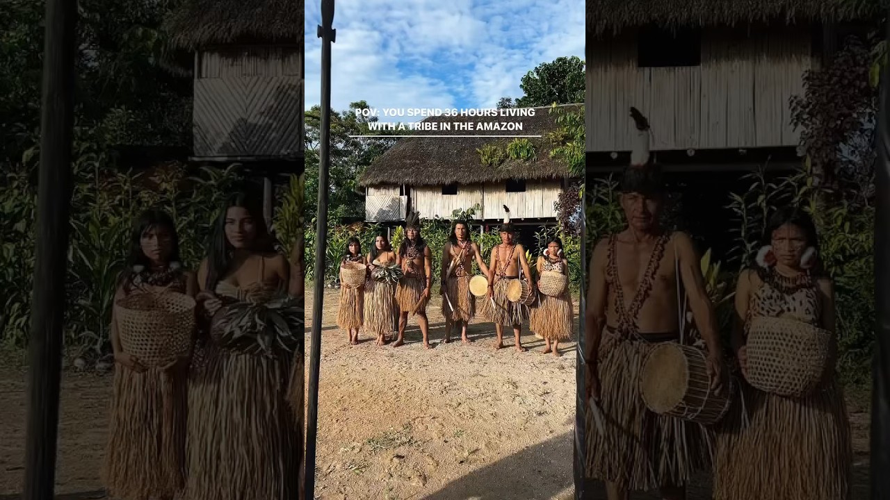 Living with a tribe in the AMAZON Jungle! 🇪🇨🤯