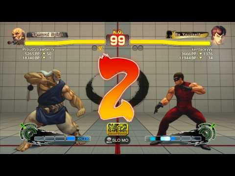 ProudStrawberry (Gouken) vs kentackyyy (Fei Long) - SSF4 Arcade Edition Xbox Live Ranked Match