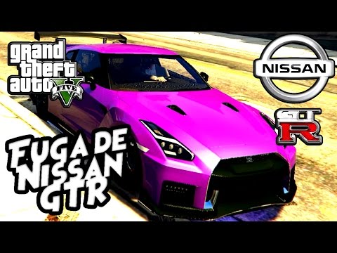 GTA V Mods - NISSAN GTR Nismo FLIGHT!