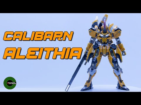 GUNPLA CUSTOM BUILD | HG 1/144 Gundam Calibarn "Aleithia" | Cervantes Calibur
