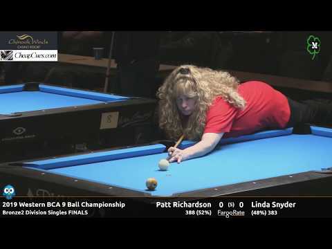 Patt Richardson vs Linda Snyder - Bronze2 Singles Finals - 2019 Western BCA 9-Ball Championship