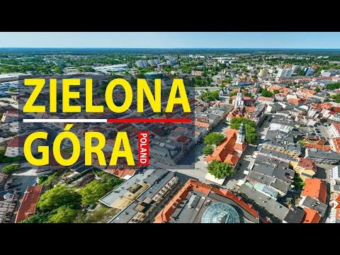 🇵🇱 Zielona Góra w 4K! Sprawdź miasto z drona