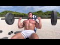 Incline Military Press (Mucle Beach Miami)
