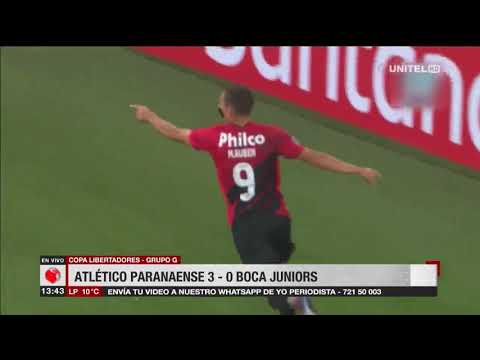 Copa Libertadores: Atlético Paranaense 3 – 0 Boca Juniors