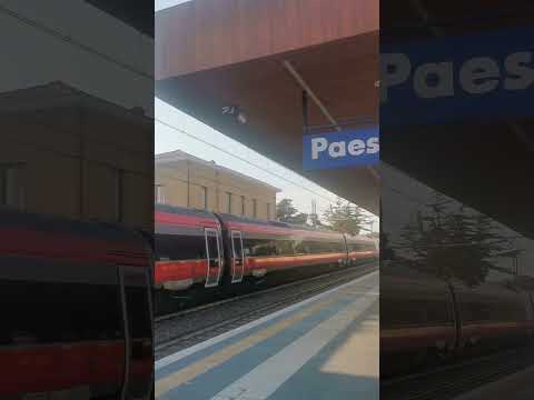 Frecciargento 83 32 Reggio Calabria Centrale-Roma Termini in transito a Paestum