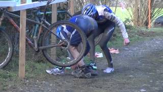 preview picture of video 'Winter Duathlon Aarwangen 2015'