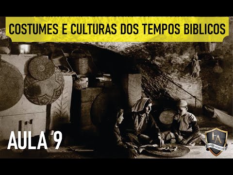 MANEIRAS E COSTUMES DOS TEMPOS BÍBLICOS | AULA 9 |  IBAD |  PR FERNANDO ANDREGHETTO