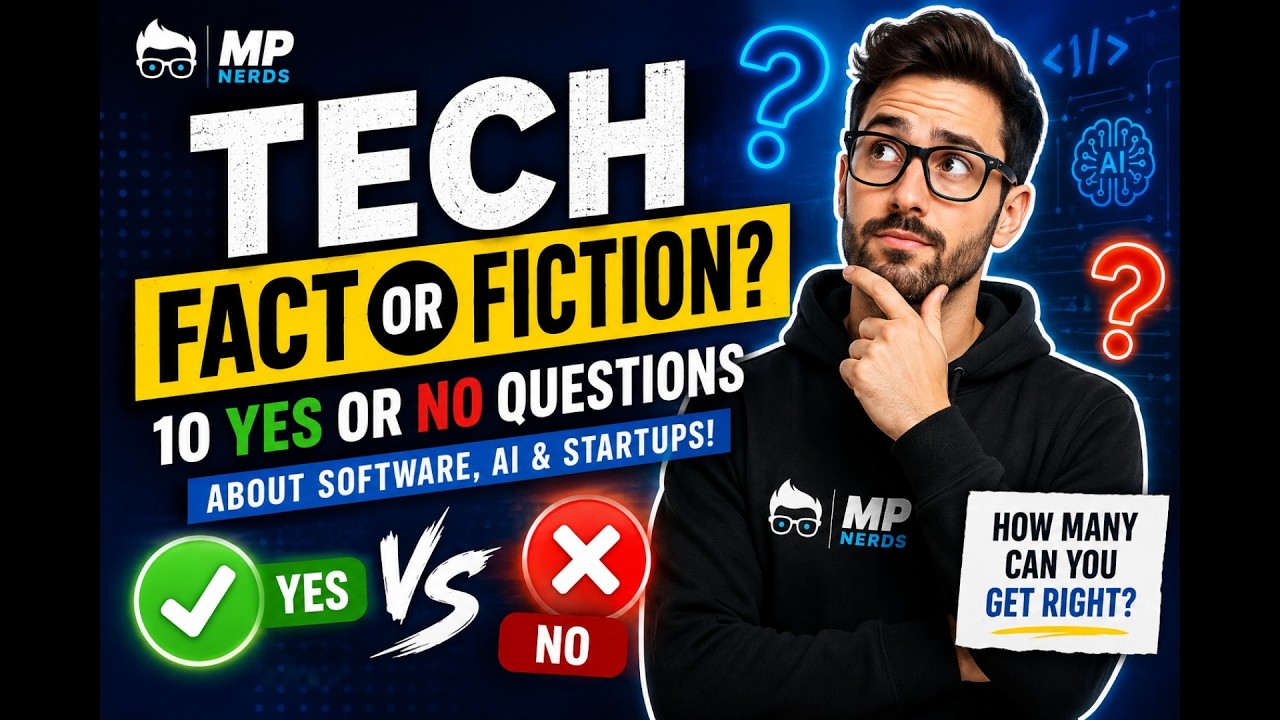Tech Quiz Challenge! 10 YES or NO Questions About Technology & Computing History