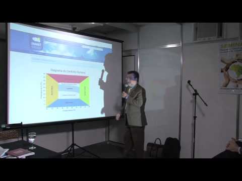 Antonio Divino, do Inmet, no Seminário Pesquisa e Inovação