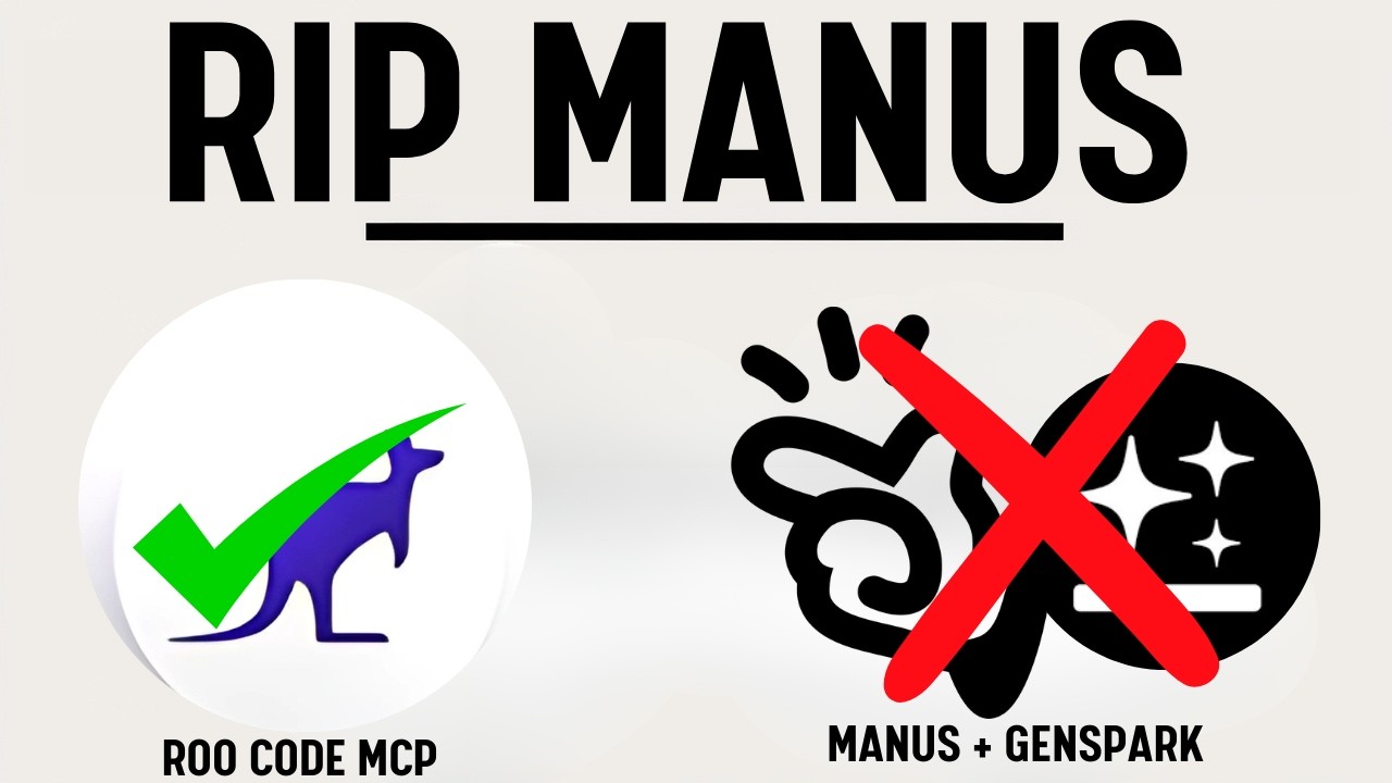 Roo Code Research MCPs: Better Than Manus & GenSpark (AND FREE?)