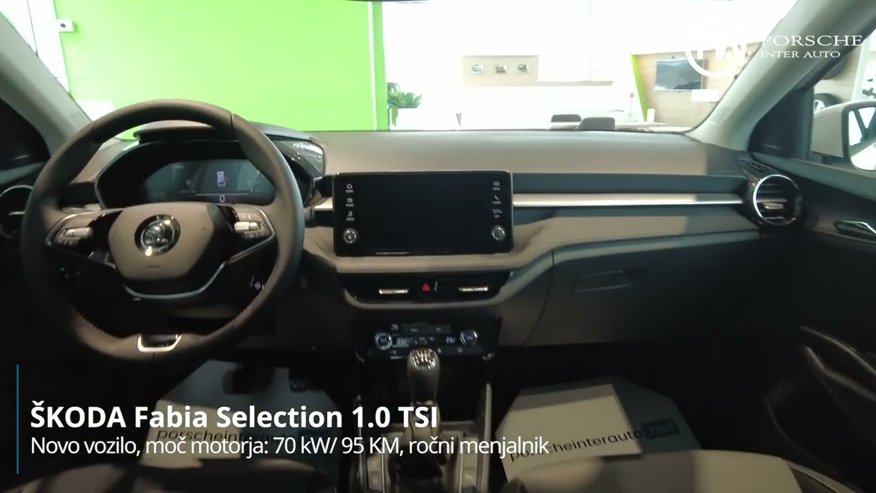 Škoda Fabia Selection 1.0 TSI - NOVI MODEL
