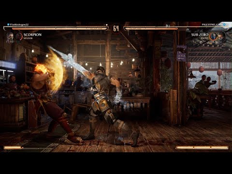 MK1 Finally scorpion Secret brutality