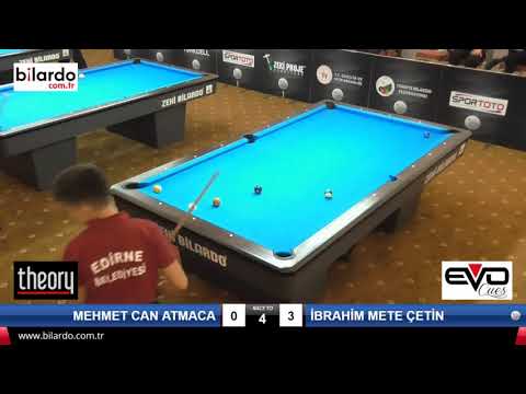 MEHMET CAN ATMACA & İBRAHİM METE ÇETİN Bilardo Maçı - 