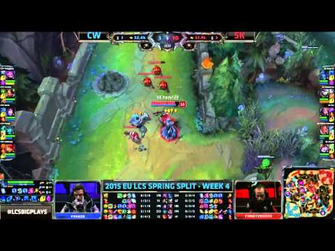Copenhagen Wolves vs SK Gaming | S5 EU LCS Spring 2015 Week 4 Day 1 | CW vs SK W4D1G5 VOD 60FPS