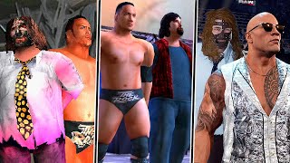 WWE 2K25 - The Rock ‘n’ Sock Connection Entrance Evolution in WWE Games! (Smackdown 2 to WWE 2K25)