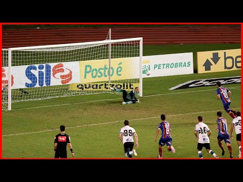 Bahia 1 X 0 Coritiba. Gol de Rodriguinho (12/8/2020)